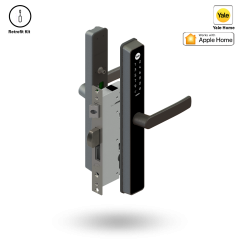 UNITY SLIM SMART LOCK 50BS 2PT LT - TIMBER RETROFIT