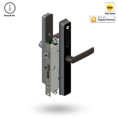 UNITY SLIM SMART LOCK 50BS 4PT ST - ALU RETROFIT NO RODS