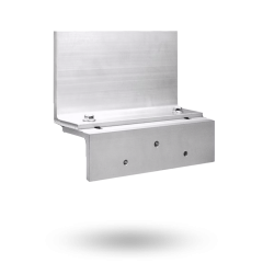 Z BRACKET TO SUIT MM15 SERIES CLEAR ANODISED