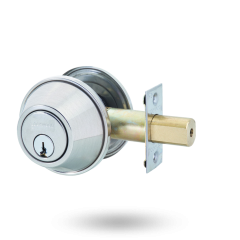 SYMMETRY DEADBOLT DOUBLE CYLINDER TP STAINLESS STEEL