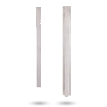 PARADIGM PULL HANDLE DUMMY STAINLESS STEEL