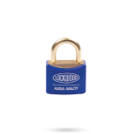 110 SERIES MARINE PADLOCK 30MM WITH 19MM BRASS SHACKLE BLUE JACKET NDP