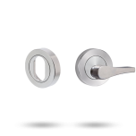 SYMPHONY ESCUTCHEON KIT - OVAL CYLINDER AND ACCESSIBILITY TURN SATIN CHROME