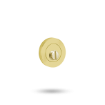 SYMPHONY ESCUTCHEON - EMERGENCY TURN SURFACE FIXED POLISHED BRASS
