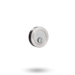 SYMPHONY ESCUTCHEON - EMERGENCY TURN SURFACE FIXED SATIN CHROME