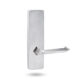 EXT SQ END PLATE - LEVER 116 ONLY SATIN CHROME