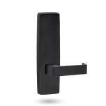 EXT SQ END PLATE - LEVER 90 ONLY BLACK