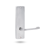 INT SQ END PLATE - LEVER 115 ONLY SATIN CHROME