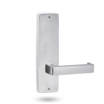 INT SQ END PLATE - LEVER 142 ONLY SATIN CHROME