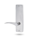 INT SQ END PLATE - LEVER 153 RH ONLY SATIN CHROME