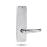 INT SQ END PLATE - LEVER 180 ONLY SATIN CHROME