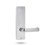 INT SQ END PLATE - LEVER 77 ONLY SATIN CHROME