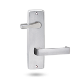 INT SQ END PLATE - ACCESSIBILE TURN AND LEVER 111 SATIN CHROME