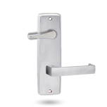 INT SQ END PLATE - ACCESSIBILE TURN AND LEVER 112 SATIN CHROME