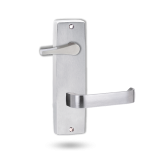 INT SQ END PLATE - ACCESSIBILE TURN AND LEVER 131 SATIN CHROME