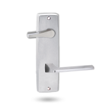 INT SQ END PLATE - ACCESSIBILE TURN AND LEVER 178 SATIN CHROME