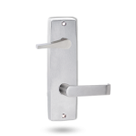 INT SQ END PLATE - ACCESSIBILE TURN AND LEVER 59 SATIN CHROME
