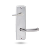 INT SQ END PLATE - ACCESSIBILE TURN AND LEVER 70 BRIGHT CHROME