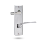 INT SQ END PLATE - PRIVACY INDICATING ACCESSIBILE TURN AND LEVER 112 RH SATIN CHROME