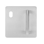 202 EXTERIOR PLATE WITH CYLINDER HOLE & P1 PULL HANDLE LH STAINLESS STEEL
