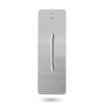 EXT 10MM RADIUS CNR PULL - P2 HANDLE AND PRIVACY INDICATING EMERGENCY TURN STAINLESS STEEL