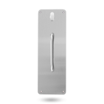 INT 10MM RADIUS CNR PULL - P2 HANDLE AND TURN STAINLESS STEEL