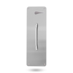 INT 10MM RADIUS CNR PULL - P2 HANDLE AND ACCESSIBILITY TURN LH STAINLESS STEEL