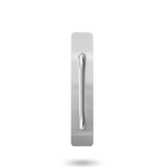 EXT PLATE 10MM RADIUS CNR - PULL HANDLE P2 ONLY STAINLESS STEEL