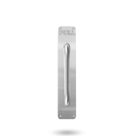 INT PLATE 10MM RADIUS CNR - PULL OUTLINE AND PULL HANDLE P2 STAINLESS STEEL