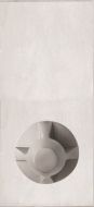 DETENTION PLATE NARROW CONCEALED FIX - KNOB 22 ONLY STAINLESS STEEL