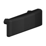 WEDGE 2 PIN 5MM BLACK