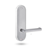 2905 ROUND END PLATE WITH 144 LEVER SATIN CHROME