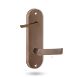 2939 ROUND END PLATE WITH DISABLED TURN & 59 LEVER OIL RUBBED BRONZE