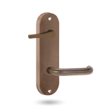 2939 ROUND END PLATE WITH DISABLED TURN & 70 LEVER OIL RUBBED BRONZE