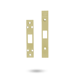 3571 SERIES FINISH KIT - STRIKE, FACE PLATE & SCREWS UNLAQUARED POLISHED BRASS