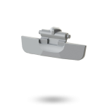 CONFIX WINDOW FASTENER FLAP - 5.5MM SATIN CHROME