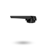 ARIA WEDGELESS WINDOW FASTENER FACE FIX HIGH PROFILE 6MM FLAP LH - DISPLAY BLACK