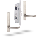 SELECTOR PASSAGE KIT - 30MM INCL FURNITURE LONG FOREND PLATE SATIN CHROME