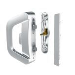 ALBANY ENDEAVOUR D HNDL WITH SLIM PULL - SNIB WITH EXT 5PIN CYL SATIN CHROME