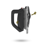 ALBANY ENDEAVOUR SBML D HDL WITH SLIM PULL - DEADLOCKING DBL CYL BLACK