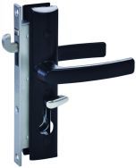 HSD LOCKSET NO CYL BLACK