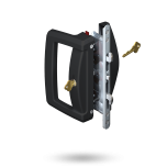 ARIA ENDEAVOUR SBML D HDL WITH SLIM PULL - DBL CYL BLACK
