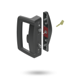 ARIA ENDEAVOUR D HNDL WITH SLIM PULL - SNIB WITH EXT 5PIN CYL