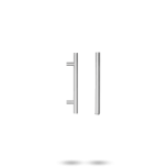 142 ENTRANCE HANDLES WITH 300MM CENTRES STAINLESS STEEL