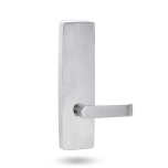 EXT SQ END PLATE - FIXED LEVER 59 ONLY SATIN CHROME