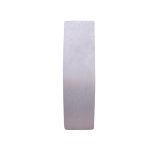 EXT SQ END PLATE - PLAIN  PLATE ONLY SATIN CHROME