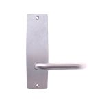INT SQ END PLATE - LEVER 70 ONLY SATIN CHROME