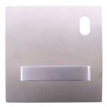 EXT PLATE CYL & LEVER STAINLESS STEEL