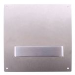 INT PLAIN PLATE & LEVER STAINLESS STEEL