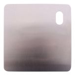 202 EXT PLAIN PLATE & CYL STAINLESS STEEL